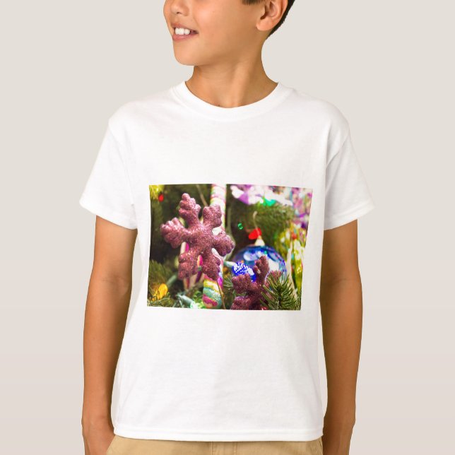Camiseta Bauble da neve (Frente)
