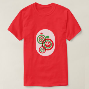 Camiseta Baubles de Natal