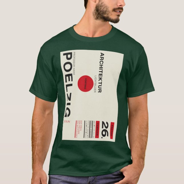 Camiseta Bauhaus11 (Frente)