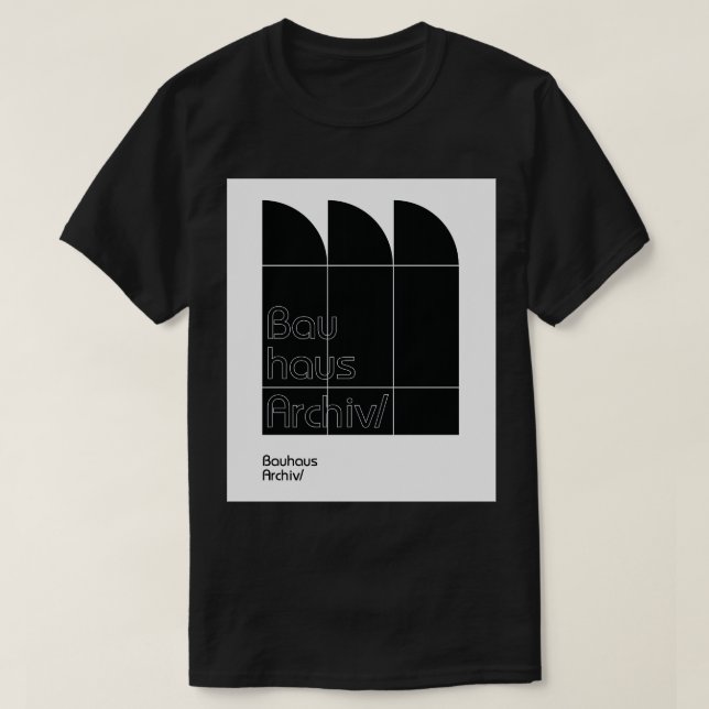 Camiseta Bauhaus 33 (Frente do Design)