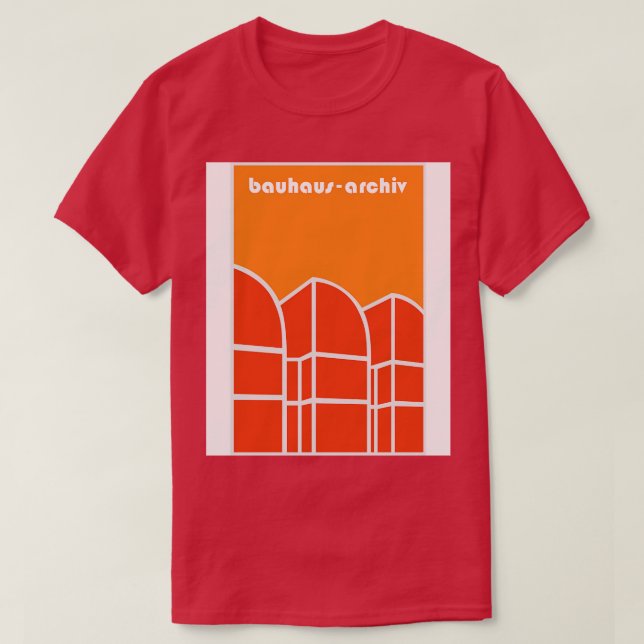 Camiseta Bauhaus Archiv 1 (Frente do Design)