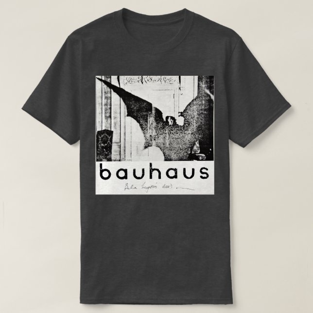 Camiseta Bauhaus Bela Lugosis Morto 2 (Frente do Design)