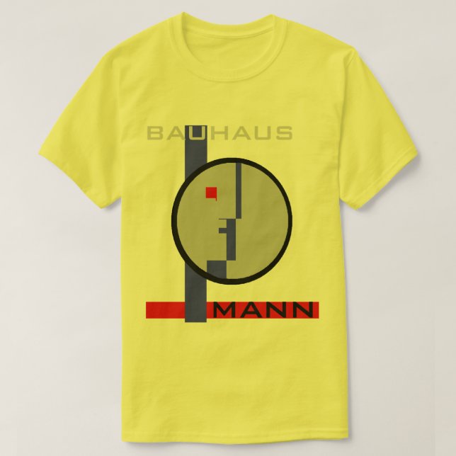 CAMISETA BAUHAUS MANN (Frente do Design)
