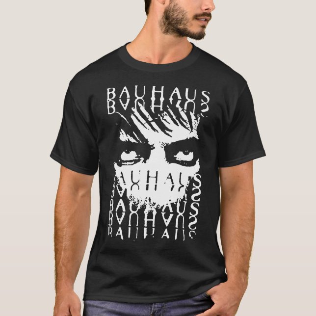 Camiseta Bauhaus - Olhos - Bela Lugosis Morto Essencial T-S (Frente)
