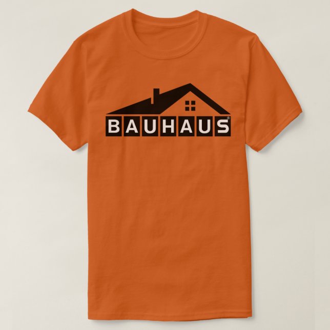 Camiseta Bauhaus suburbano (Frente do Design)