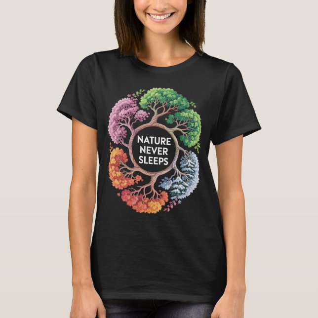 Camiseta Baum des Lebens T-Shirt (Frente)