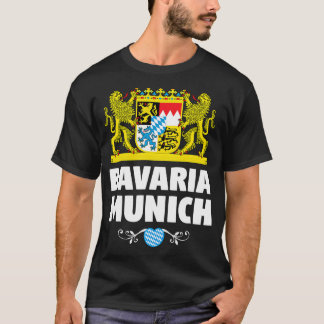 Camiseta Bavaria Mich Shirt perfeito para alemães ou europa