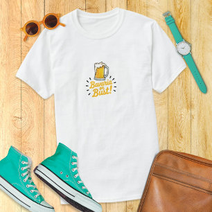 Camiseta Bavaria ou Bust Tee para Oktoberfest e ventilador 