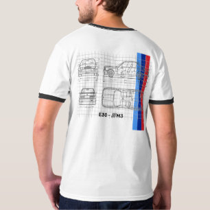 Camiseta Bavarian legendário M3-E30 - T da arte do modelo