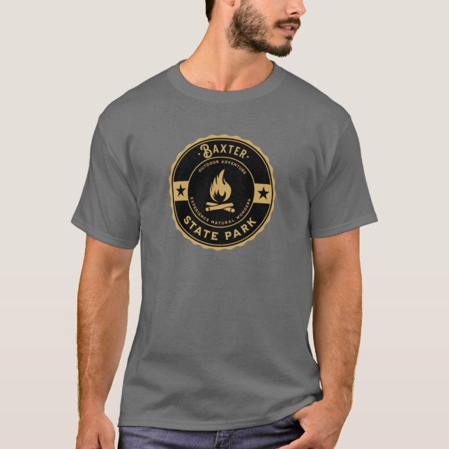 Camiseta Baxter State Park Maine Boxy (Frente)