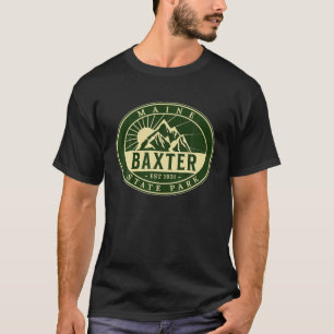 Camiseta Baxter State Park Maine Nature Hike no exterior