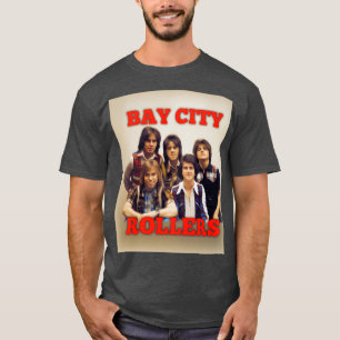 Camiseta Bay City Rollers com Legendas de Música