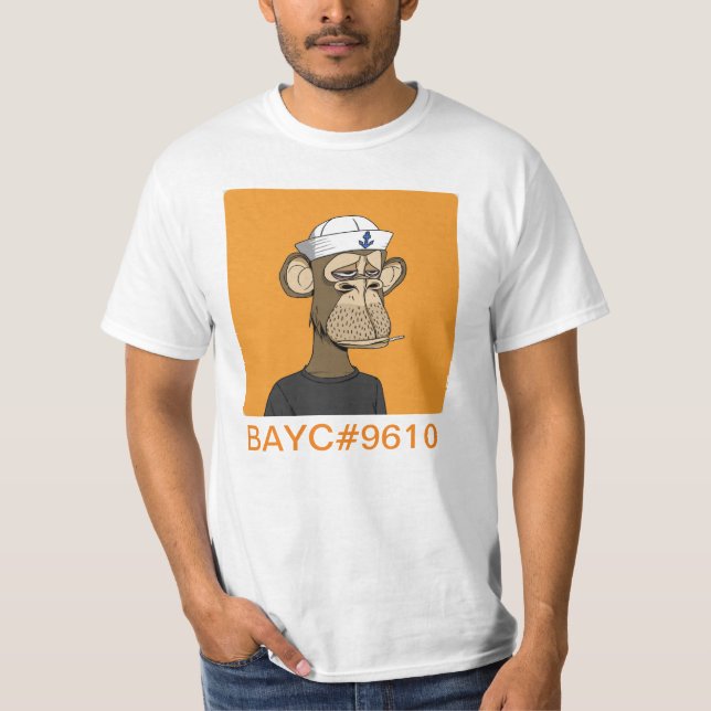 Camiseta BAYC#9610 T-shirt de celebração (Frente)