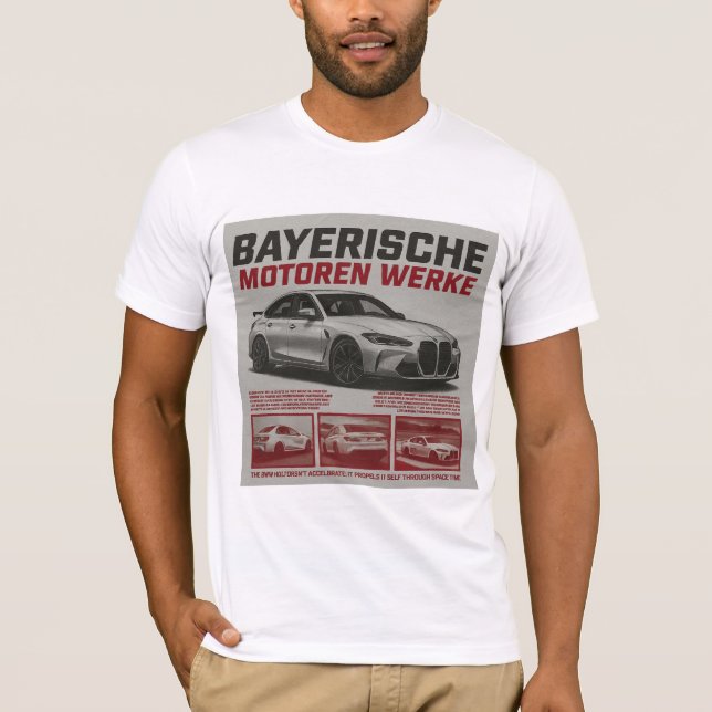 Camiseta Bayerische Motoren Werke t-shirt  (Frente)