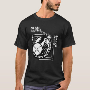 Camiseta Bayne Clan Gaelic Motto Swordsman