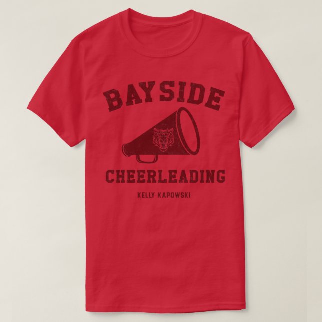 Camiseta Bayside Cheerhead Kelly Kapowski vintage (Frente do Design)