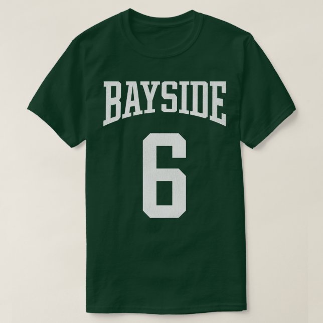 Camiseta Bayside Tigers AC Slater Jersey (Frente do Design)
