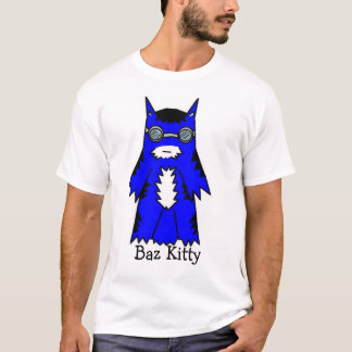 Camiseta BazKitty, gatinho de Baz