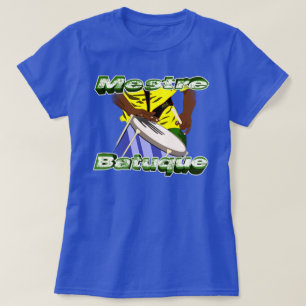 Camiseta BBaC Shirt Mestre Batuc Samba Batucada Brasil