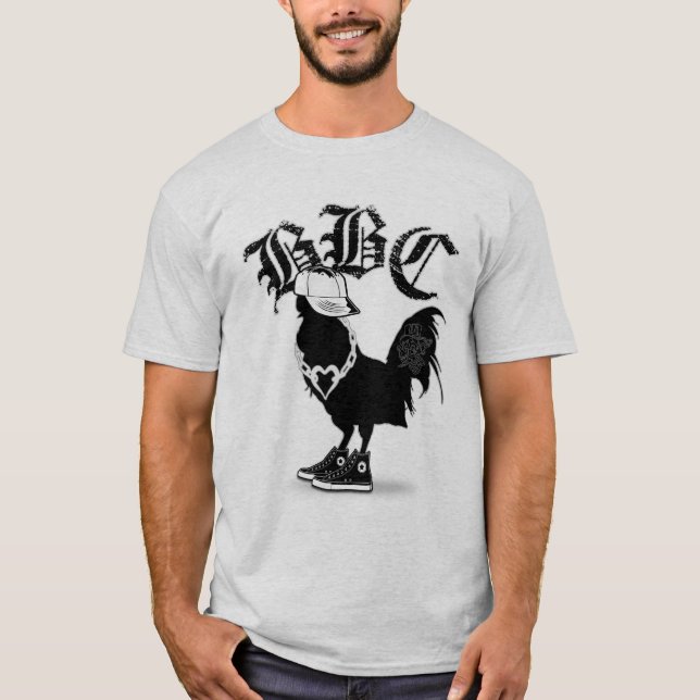 Camiseta BBC, preto grande C*CK (Frente)