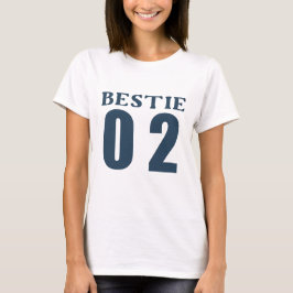 Camiseta BBF Bestie 01 - Melhor Amigo