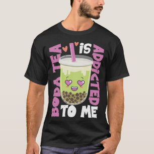Camiseta Bble Boba Tea Encantado engraçado