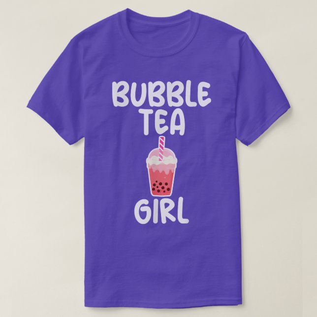 Camiseta Bble Tea Girl Humorous Impressão para Boba Tea Gir (Frente do Design)