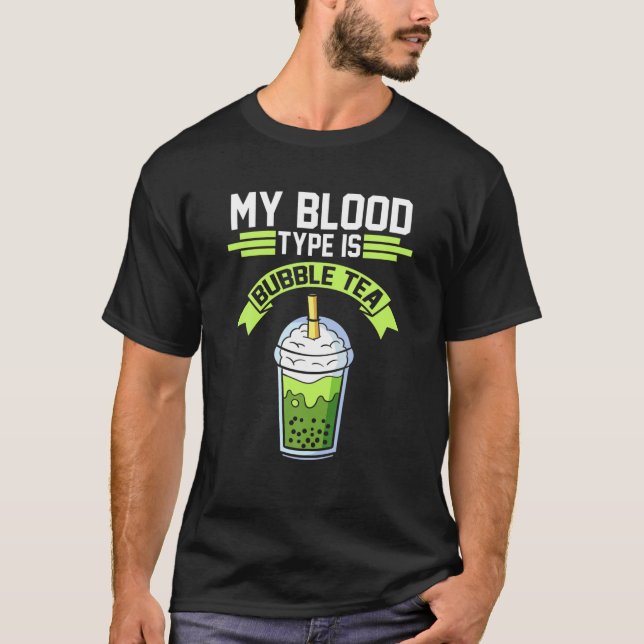 Camiseta Bble Tea Pearl Tea (Frente)