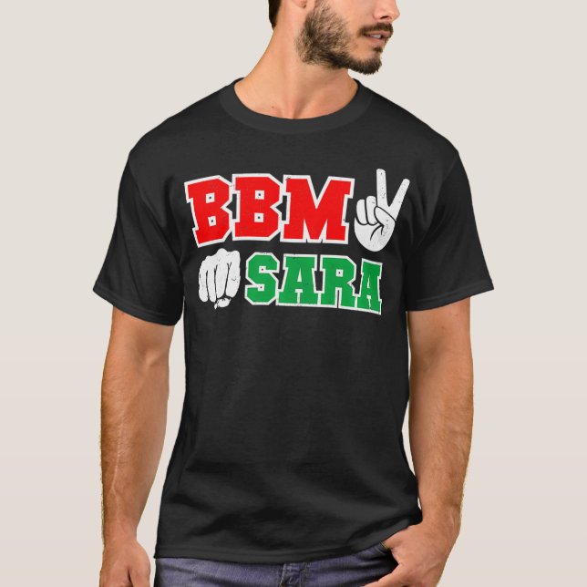 Camiseta BBM Sara Red Bong Marcos Duterte Inday 2022 Presid (Frente)