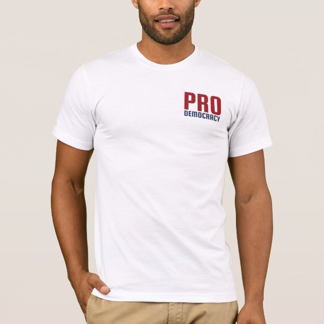 Camiseta BCD pró-democracia (Frente)