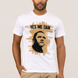 Camiseta bckgrndCardbrd do ESTÊNCIL de Barack Obama