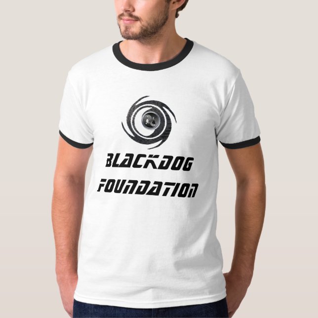 Camiseta bd_logo, fundação de Blackdog (Frente)