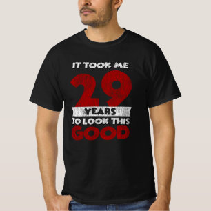 Camiseta Bday de 29 anos me fez ficar bonita no 29º aniver