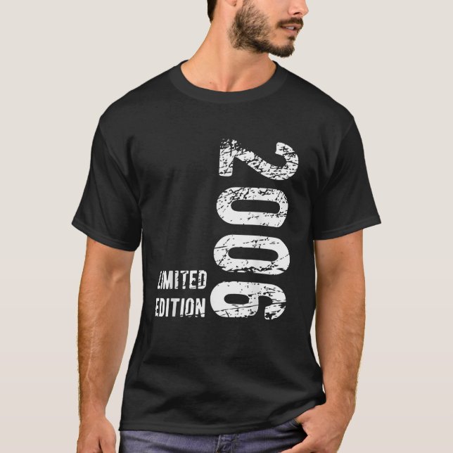 Camiseta Bday, Design Clássico De 20 Anos Para 20 Anos Engr (Frente)