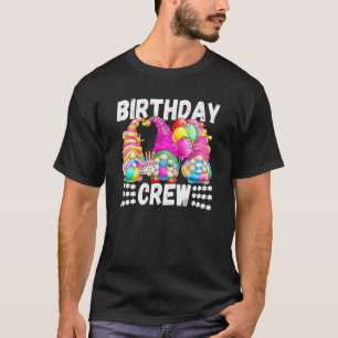 Camiseta Bday Summer Gnomo Para Grupo Familiar Cujo Anivers