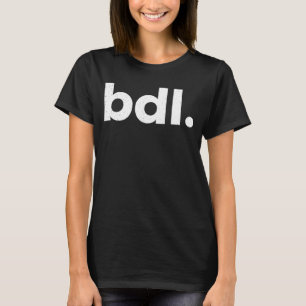 Camiseta BDL Hartford Connecticut Airport Code List BDL