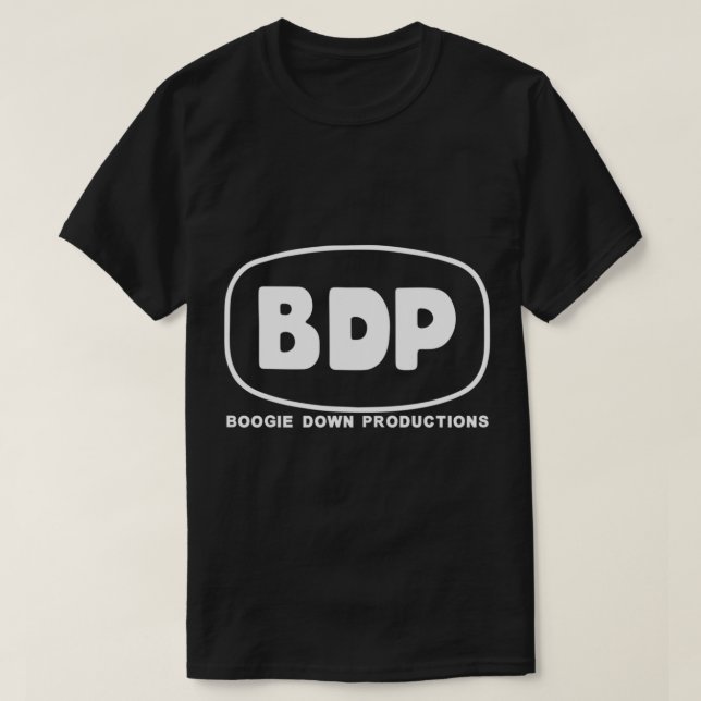 Camiseta BDP-Boogie Down Productions Classic T-Shirt (Frente do Design)