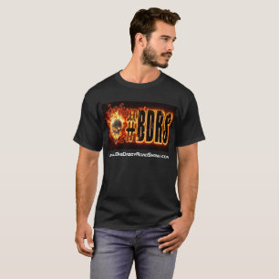 Camiseta BDRS que arde o #Boom do t-shirt do #BDRS de