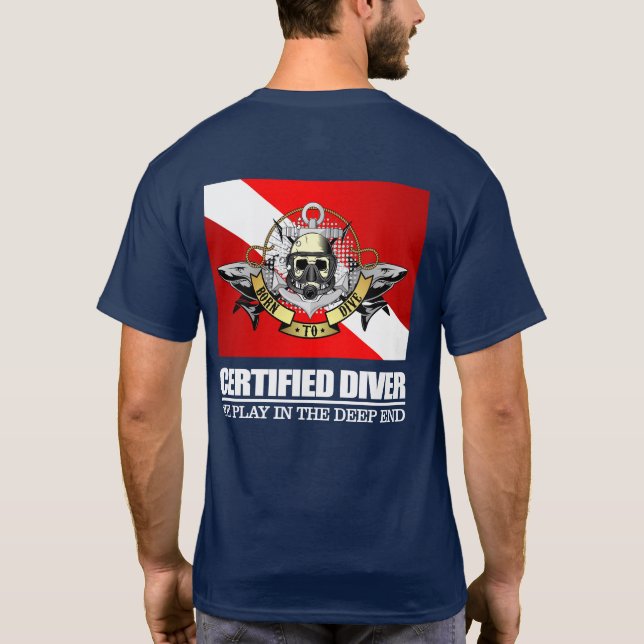 Camiseta BDT (Certified Diver) 2 (Verso)