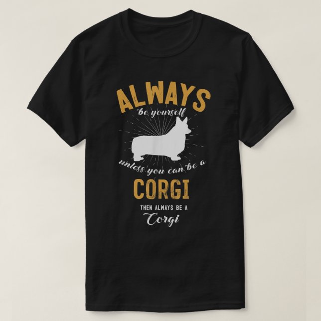 Camiseta Be A Corgi Lover  (Frente do Design)