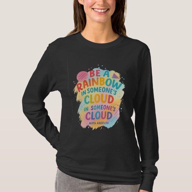Camiseta Be a Rainbow (Frente)