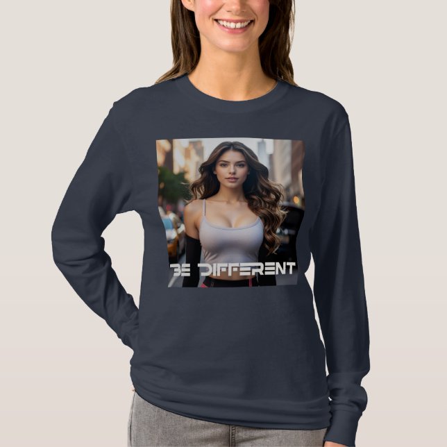 CAMISETA BE DIFFERENT (Frente)