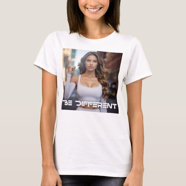 CAMISETA BE DIFFERENT (Frente)