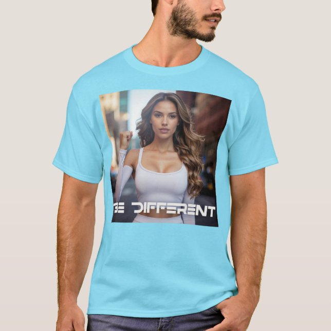 CAMISETA BE DIFFERENT (Frente)