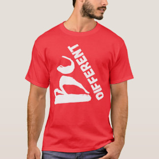 Camiseta Be differenteens Women Sayings Quote Motiva friend