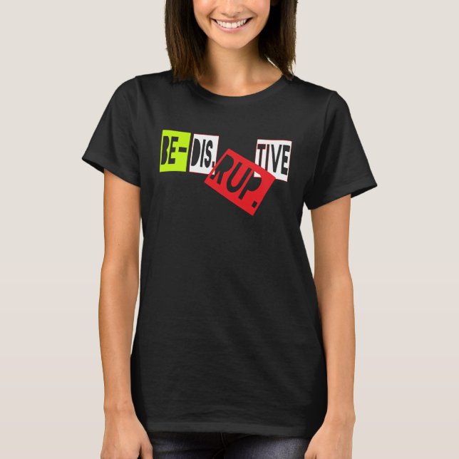 Camiseta Be Disruptive Inclusiveness Diversity Millennial P (Frente)