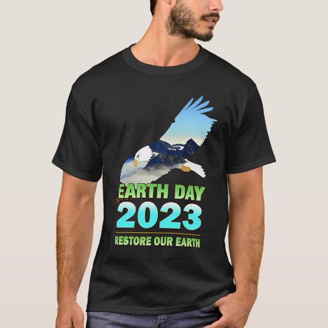 Camiseta Be Eco Friendly  for Earth Day 2023 (Frente)