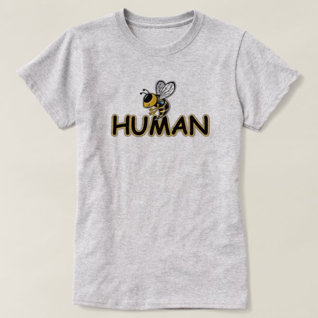CAMISETA BE HUMAN PK (Frente do Design)