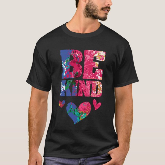Camiseta Be Kind Artsy Kindness Compassion and Empathy Insp (Frente)