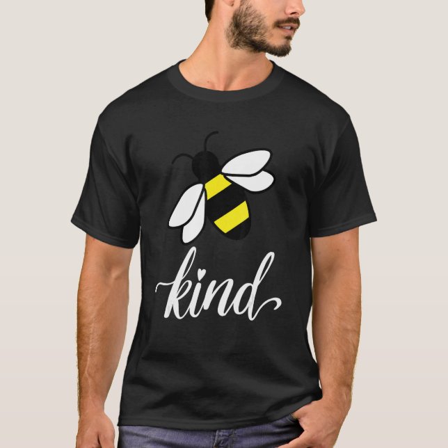Camiseta Be Kind Bee Orange Unity Day 2022 Anti Bullying Ki (Frente)